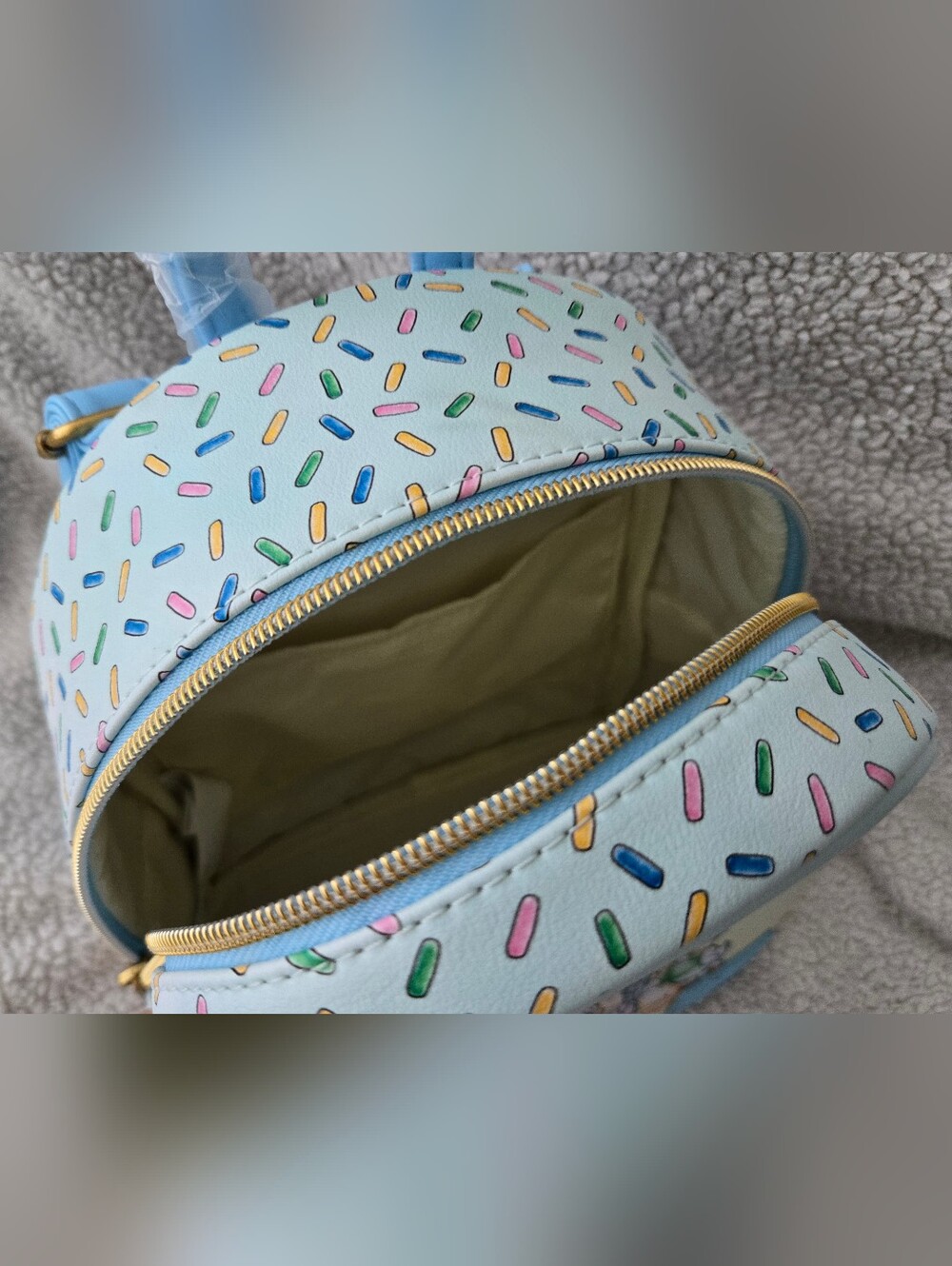 Loungefly Disney Donald Duck Nephews Huey Dewey Louie Ice Cream Mini Backpack - Picture 8 of 10